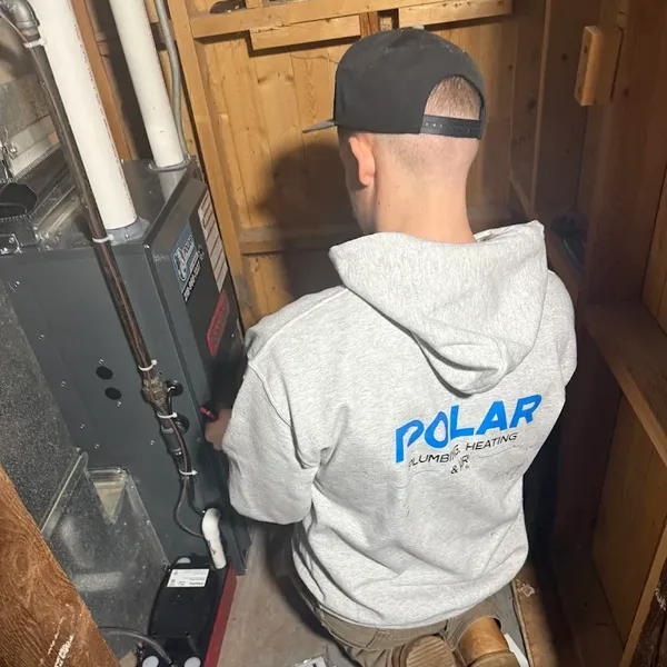 Jared Nelson, owner of Polar Plumbing, Heating & Air