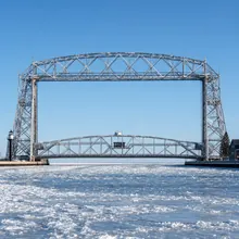 The Aerial Lift Bridge in Duluth, Minnesota